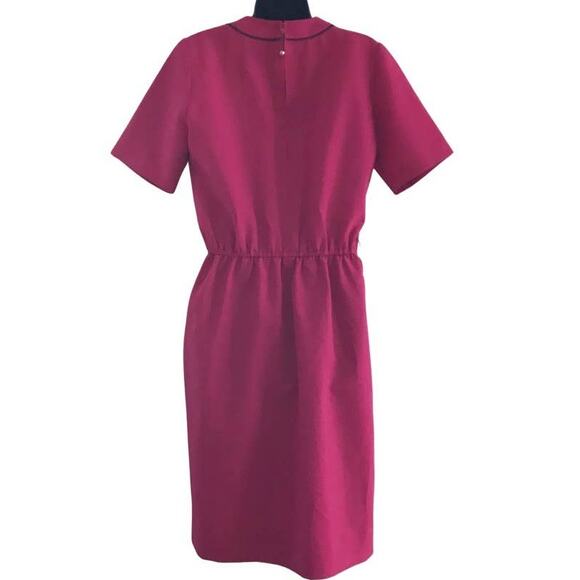 Vintage Magenta Dovani of Dallas Dress Size Large - Picture 4 of 7